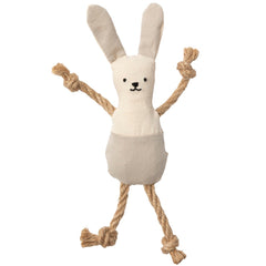 15% OFF: FuzzYard Life Cotton Bunny Plush Cat Toy (Sandstone)