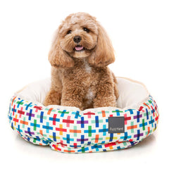 FuzzYard Reversible Dog Bed (Jenga)