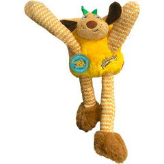 GiGwi Plush Friendz Long Dog Toy (Pineapple Dog)