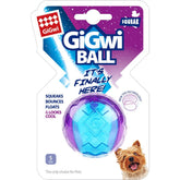 GiGwi Squeaky Ball Dog Toy (Purple/Blue)