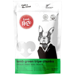 Good Noze Lamb Green Tripe Chunks Freeze Dried Dog Treats 60g