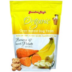 10% OFF (Exp Apr 26): Grandma Lucy's Organic Banana & Sweet Potato Oven Baked Dog Treats 14oz