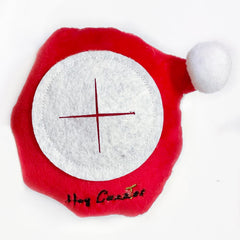Hey Cuzzies Mini Frenz Santa Dog Toy