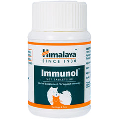 Himalaya Immunol Tablets Immunity Supplement For Cats & Dogs 60ct