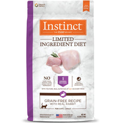 Instinct Limited Ingredient Diet Rabbit Grain-Free Adult Dry Cat Food