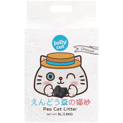 Jollycat Charcoal Clumping Pea Cat Litter 8L