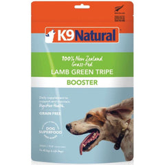 25% OFF: K9 Natural Lamb Green Tripe Booster Grain-Free Freeze-Dried Raw Dog Food
