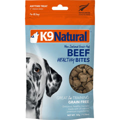 K9 Natural Healthy Bites Beef & Organs Freeze-Dried Dog Treats 50g
