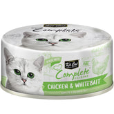 Kit Cat Complete Cuisine Pure Chicken & Whitebait Grain-Free Canned Cat Food 70g