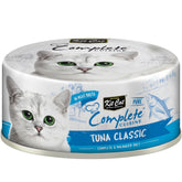 Kit Cat Complete Cuisine Pure Tuna Classic Grain-Free Canned Cat Food 70g