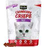 Kit Cat Cranberry Crisps Beef Cat Treats 60g