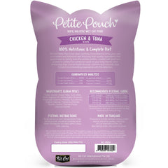 30% OFF: Kit Cat Petite Pouch Chicken & Tuna In Aspic Grain-Free Pouch Cat Food 70g x 12