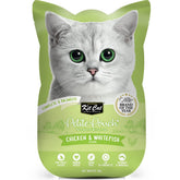 30% OFF: Kit Cat Petite Pouch Chicken & Whitefish In Aspic Grain-Free Pouch Cat Food 70g x 12