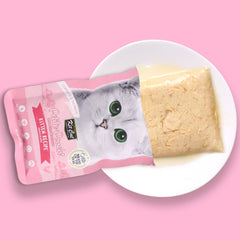 30% OFF: Kit Cat Petite Pouch Kitten Chicken In Aspic Grain-Free Pouch Cat Food 70g x 12