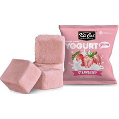 Kit Cat Yogurt Yums Strawberry Grain-Free Freeze-Dried Cat Treats 10pc