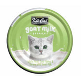 Kit Cat Goat Milk Gourmet White Meat Tuna Flakes & Shrimp Grain-Free Canned Cat Food 70g