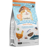 20% OFF 85g (Exp 27Apr26): Loveabowl Freeze-A-Bowl Chicken & Mackerel Grain-Free Freeze-Dried Raw Cat Food