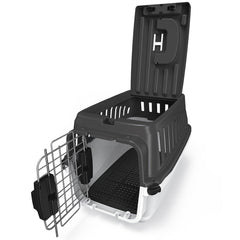 Marukan 2-Door Carrier For Cats & Dogs (Black)