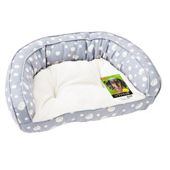 Marukan Grey Sofa Dog Bed (Small)