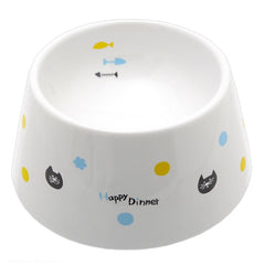 Marukan Easy Eat Ceramic Cat Dish