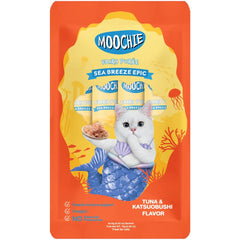 Moochie Fairy Puree Tuna & Katsuobushi Liquid Cat Treats