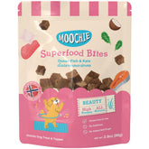 Moochie Superfood Bites Ocean Fish & Kale Dog Treats 80g
