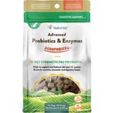 NaturVet Scoopables Advanced Probiotics & Enzymes Digestive Support Dog Supplement 11oz