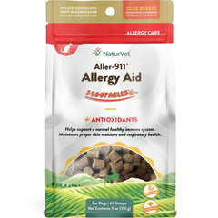 NaturVet Scoopables Aller-911 Allergy Aid Dog Supplement 11oz