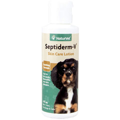 NaturVet Septiderm-V Skin Care Lotion For Problem Skin 4oz