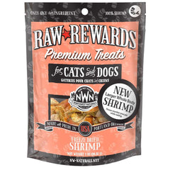 Northwest Naturals Raw Rewards Shrimp Freeze-Dried Dog & Cat Premium Treats 1oz