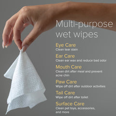 20% OFF: Nurture Pro AG+ Silver Pet Wipes (Unscented) 100ct