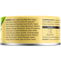 Nurture Pro Longevity Chicken & Skipjack Tuna White Meat With Papaya Canned Cat Food 80g