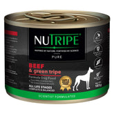 20% OFF: Nutripe Pure Beef & Green Tripe Gum & Grain-Free Canned Dog Food