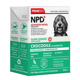 Prime100 NPD Slow Cooked Crocodile & Algae Oil Wet Dog Food 354g