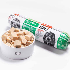 Prime100 NPD+ Crocodile & Tapioca Grain Free Cooked Chilled Roll Dog Food 2kg