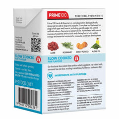 Prime100 SPD Slow Cooked Lamb & Rosemary Potato Wet Dog Food 354g