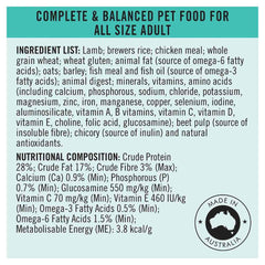 Pro Plan Sensitive Digestion Lamb & Rice All Size Adult Dry Dog Food 12kg