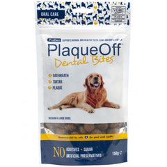 ProDen PlaqueOff Dental Bites Medium & Large Dog Treats 150g
