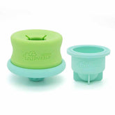 Puzzle Feeder Lickpop Green Interactive Treat Dispensing Dog Toy