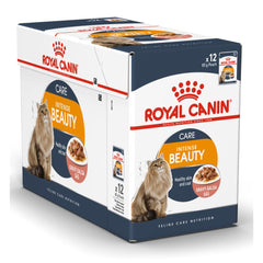 Royal Canin Hair & Skin (Intense Beauty) Adult Pouch Cat Food 85g x12