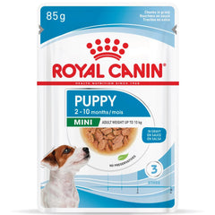 Royal Canin Mini Puppy Pouch Dog Food 85g x 12
