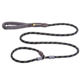 Ruffwear Just-a-Cinch Reflective Rope Slip Dog Leash (Obsidian Black)