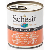 Schesir Tuna with Carrots Canned Dog Food 285g