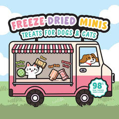 10% OFF: Singapaw Candy, Waffle & Ice Cream Freeze-Dried Mini Snacks Treats For Cats & Dogs 40g