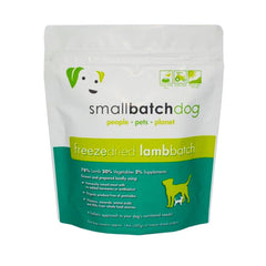 'BUNDLE DEAL (Exp 4May26)': Smallbatch Lamb Batch Sliders Freeze Dried Dog Food 14oz