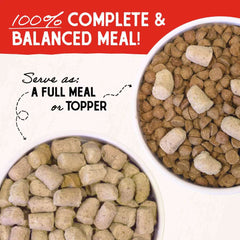 Stella & Chewy’s Meal Mixers Purely Pork Freeze-Dried Dog Food 18oz