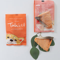 Taki Salmon Steak Freeze-Dried Treats For Cats & Dogs (12 Packets) 90g