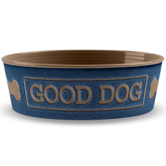 TarHong Good Dog Dog Bowl (Indigo)