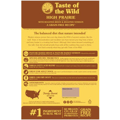 Taste Of The Wild High Prairie Roasted Bison & Venison Grain-Free Adult Dry Dog Food