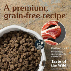 Taste of the Wild Sierra Mountain with Roasted Lamb Grain Free Dry Dog Food